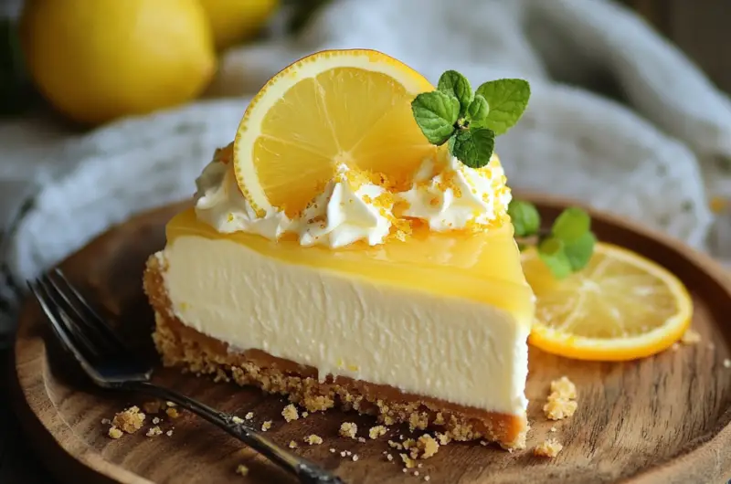 Lemon Cheesecake 🍋🍰