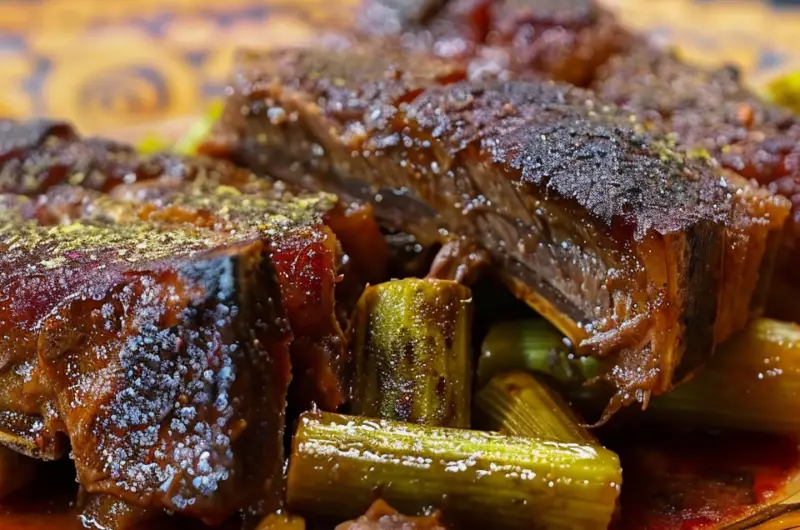 LAMB TAJINE WITH OKRA AND ZUCCHINI