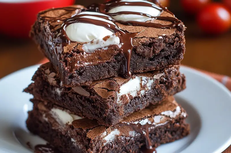 Decadent Homemade Brownies🍪🍫