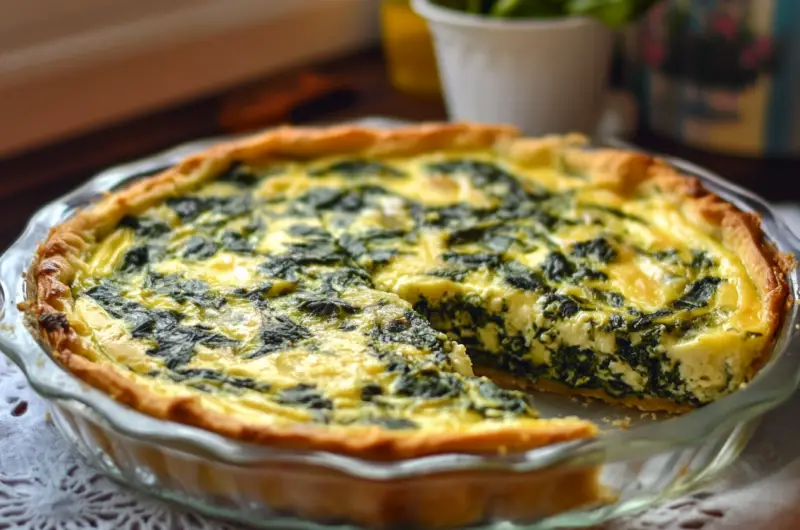 🌱 Crustless Spinach Quiche 🥚✨