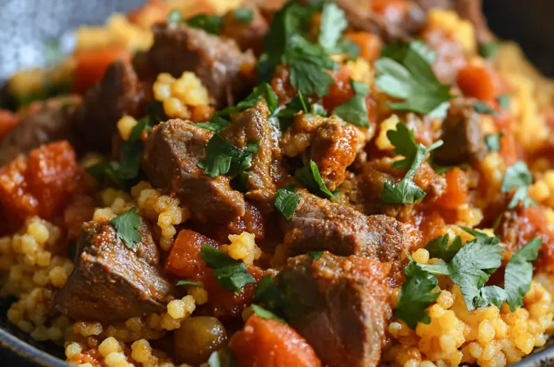 Moroccan Lamb Couscous 🍚