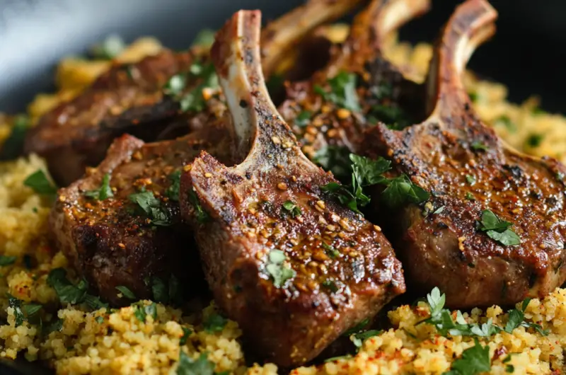 Flavorful Moroccan Lamb Chops: A Taste of North Africa 🌍✨