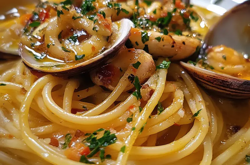 Pasta Aglio e Olio: A Garlic Lover’s Dream 🍝