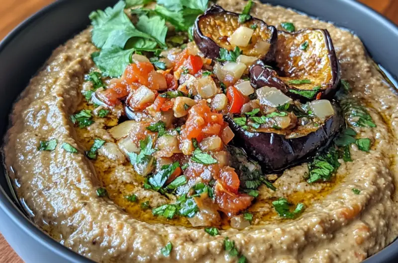 Zaalouk: Smoky Eggplant Dip 🍆🔥