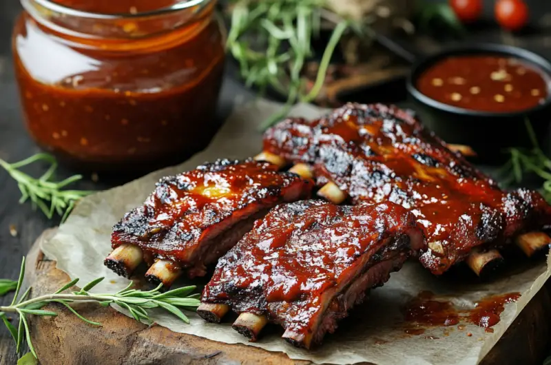 Perfect BBQ Ribs with Smoky Homemade BBQ Sauce 🍖🔥