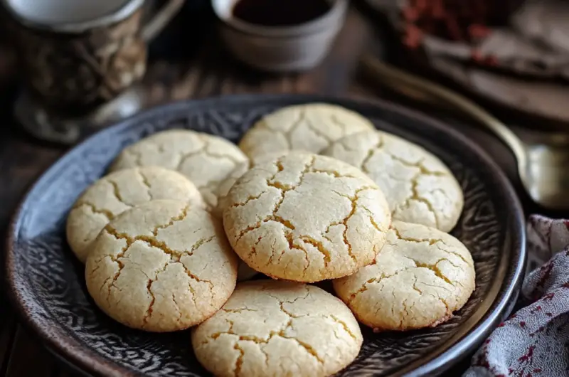 Traditional Moroccan Ghriba Cookies 🌙🍪