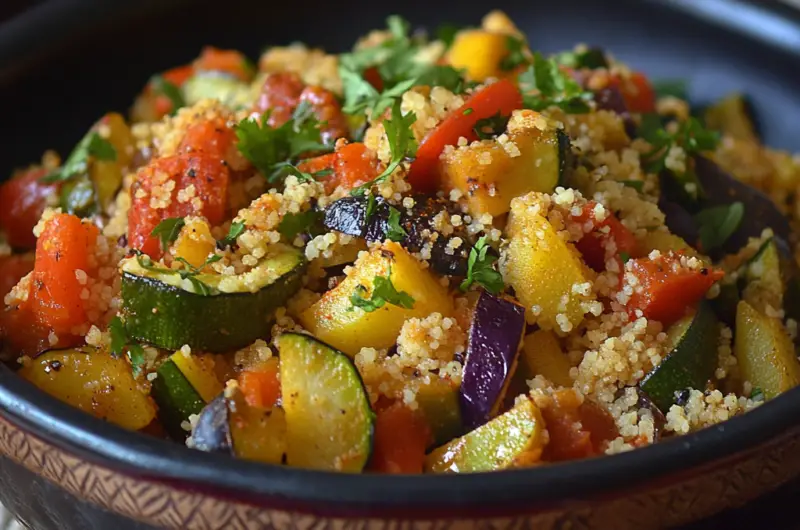 Vegetable Couscous with Ras El Hanout 🍲🌿